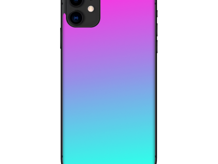 Hombre Pink Purple Teal Gradient | Skin For Apple iPhone 11 For Discount