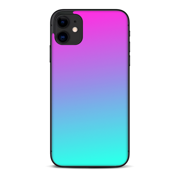 Hombre Pink Purple Teal Gradient | Skin For Apple iPhone 11 For Discount