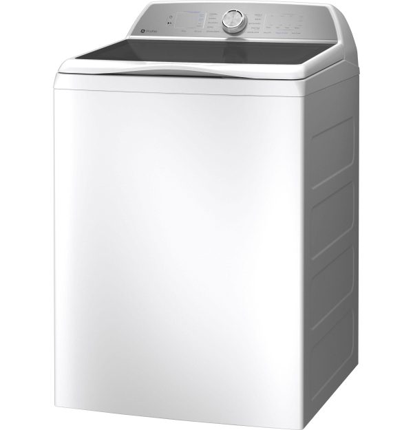 GE Profile™ ENERGY STAR® 5.0 cu. ft. Capacity Washer with Smarter Wash Technology and FlexDispense™ Hot on Sale