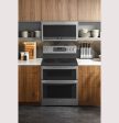 GE Profile™ 30  Smart Free-Standing Electric Double Oven Convection Range with No Preheat Air Fry Sale