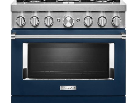 KitchenAid® 36   Smart Commercial-Style Dual Fuel Range with 6 Burners Cheap